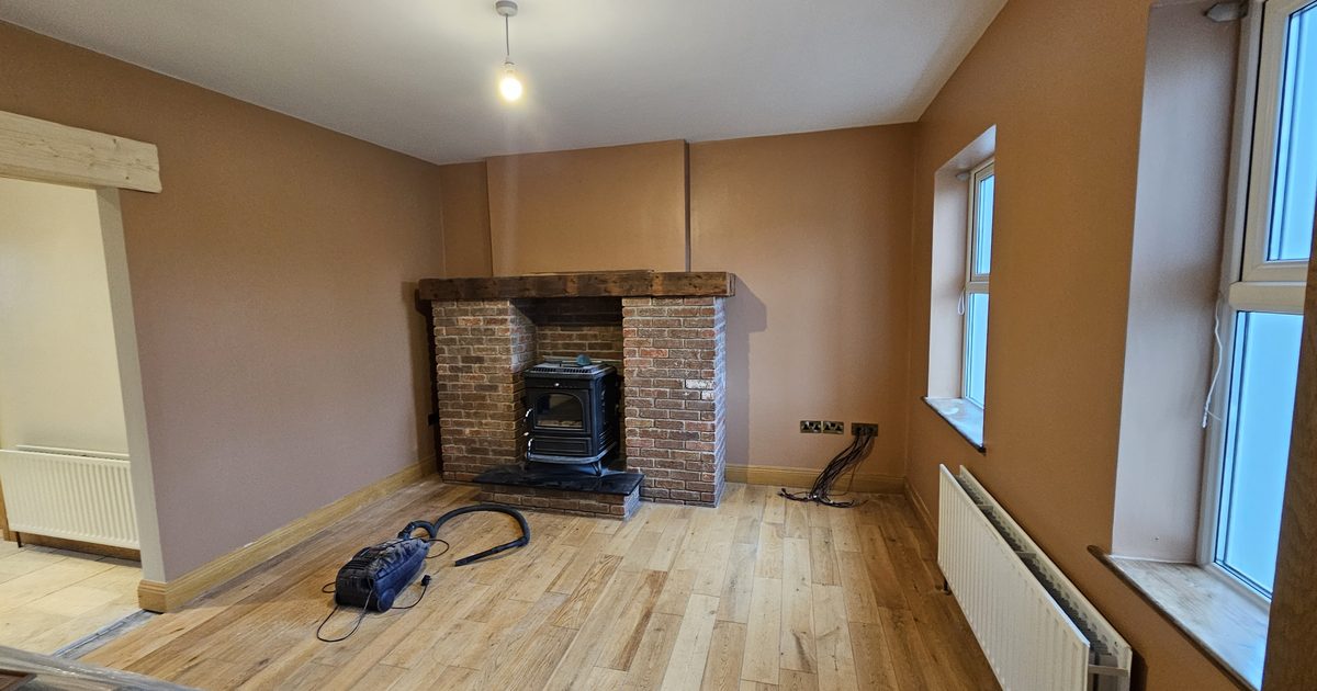 Common decorating mistakes illustrated in a home in Carrickmacross Co Monaghan