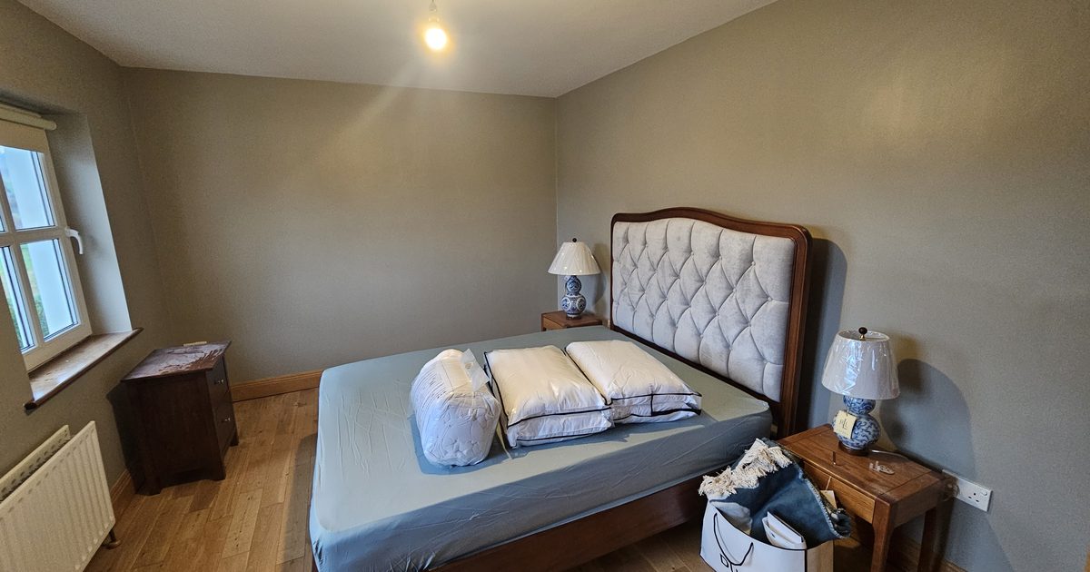 Comparison of light and dark paint colours in Irish home interiors Carrickmacross Monaghan